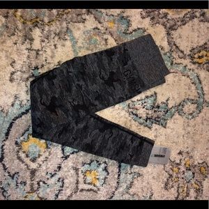 Gymshark Black Camo Seamless Leggings